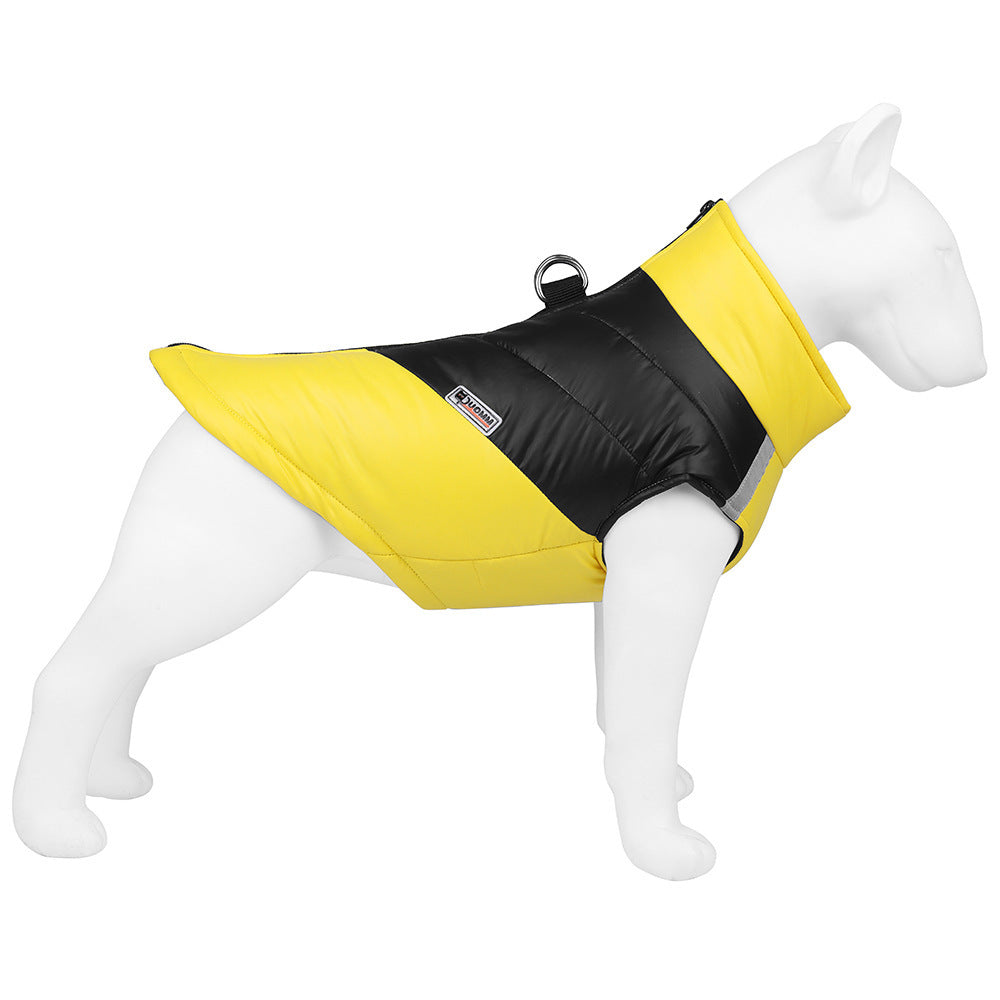 Waterproof & Warm Dog Coat with Harness Access