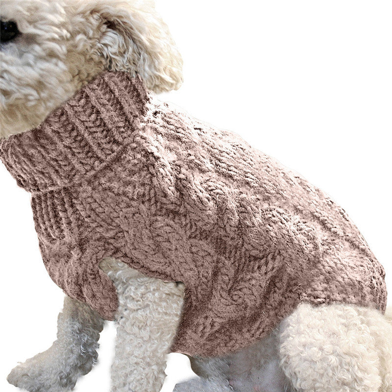 Classic Knit Sweater for Small Dogs