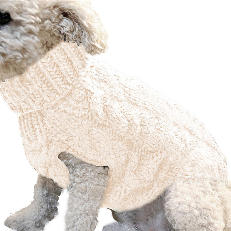 Classic Knit Sweater for Small Dogs