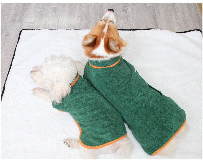 Super Absorbent Pet Bathrobe