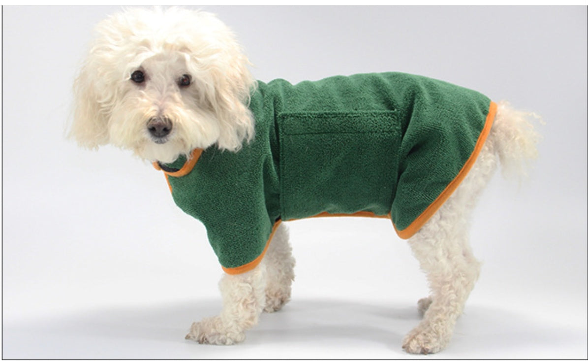 Super Absorbent Pet Bathrobe