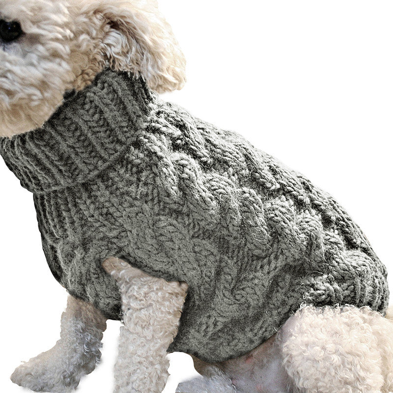 Classic Knit Sweater for Small Dogs