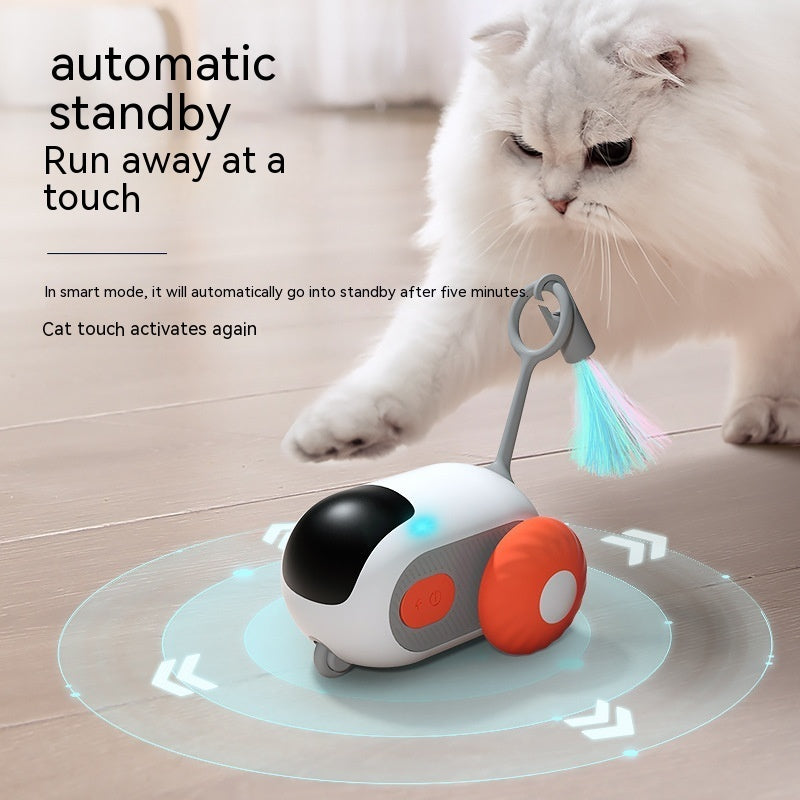 Smart Remote Control & Automatic Cat Toy Car