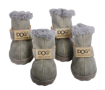 Waterproof & Non-Slip Dog Snow Boots