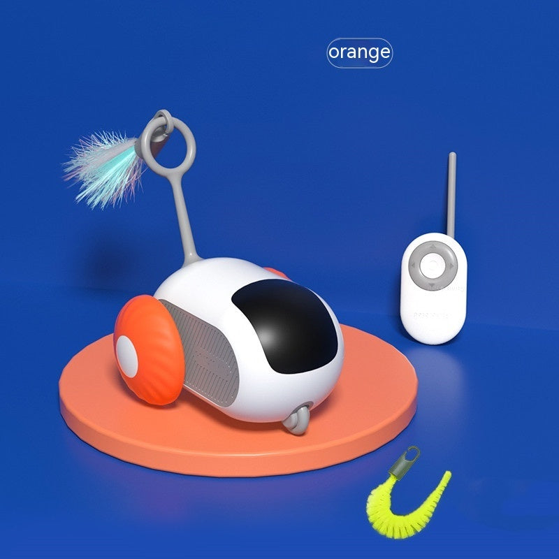 Smart Remote Control & Automatic Cat Toy Car