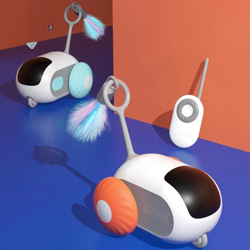 Smart Remote Control & Automatic Cat Toy Car