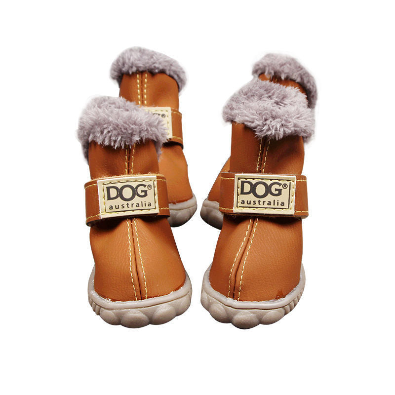 Waterproof & Non-Slip Dog Snow Boots