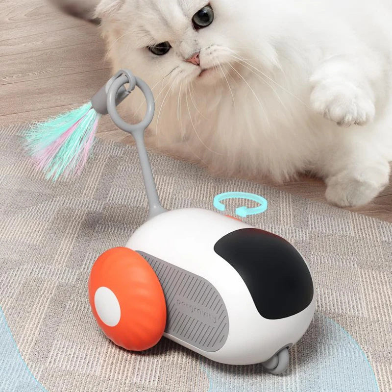 Smart Remote Control & Automatic Cat Toy Car
