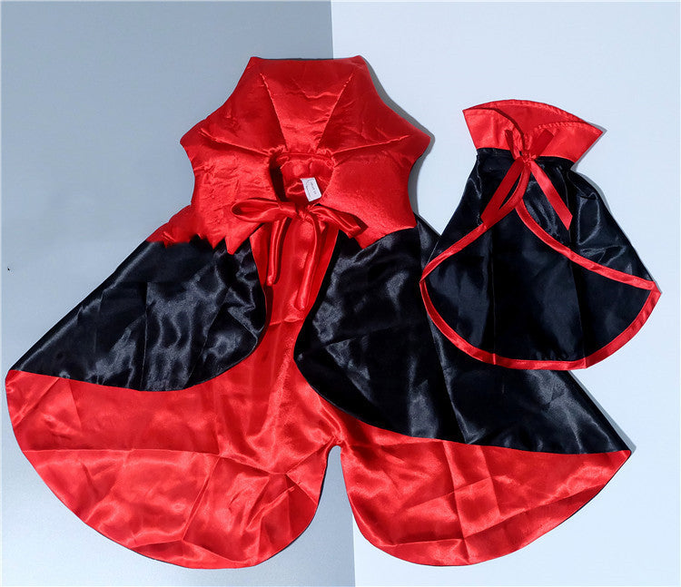 Vampire King Halloween Pet Cape