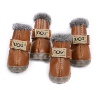 Waterproof & Non-Slip Dog Snow Boots