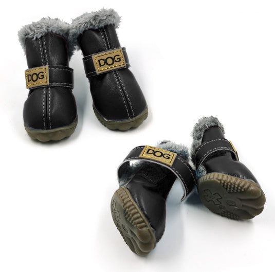 Waterproof & Non-Slip Dog Snow Boots