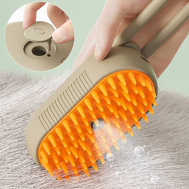 The Ultimate Grooming Tool: 3-in-1 Steam Brush