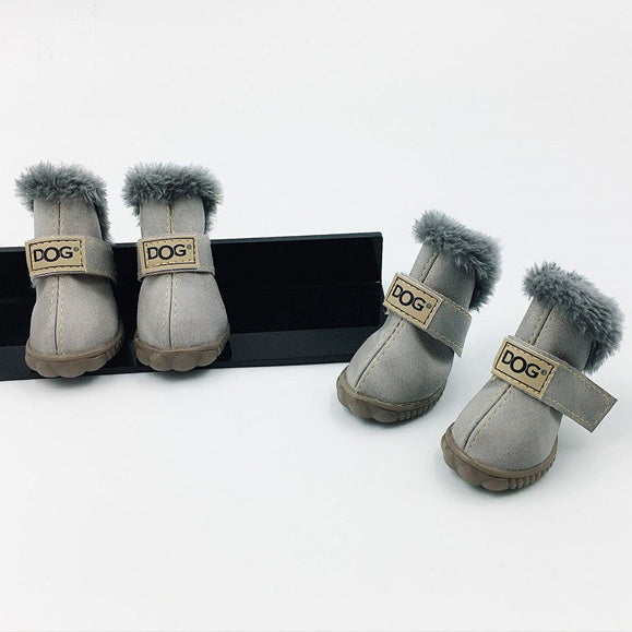 Waterproof & Non-Slip Dog Snow Boots