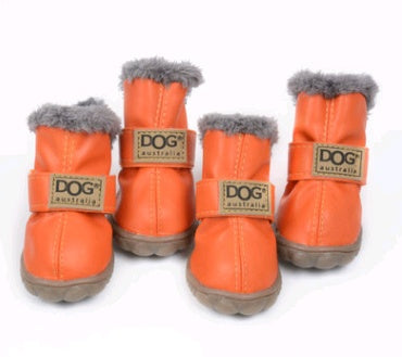 Waterproof & Non-Slip Dog Snow Boots