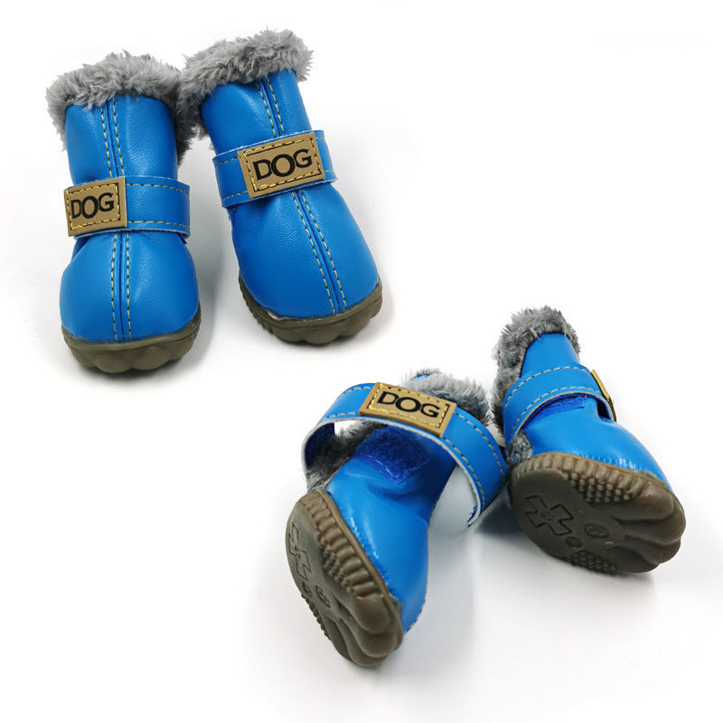 Waterproof & Non-Slip Dog Snow Boots