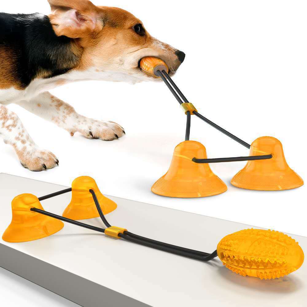 Interactive Suction Cup Tug Toy for Dogs