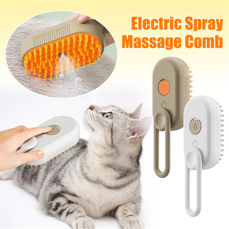 The Ultimate Grooming Tool: 3-in-1 Steam Brush