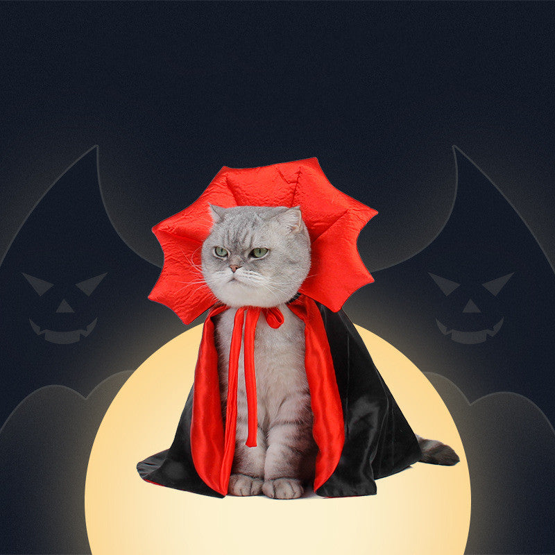 Vampire King Halloween Pet Cape