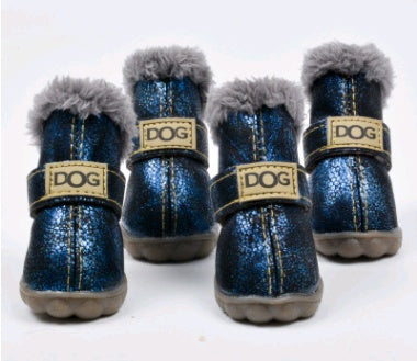 Waterproof & Non-Slip Dog Snow Boots