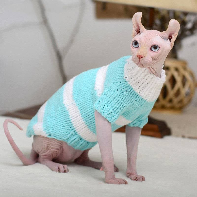 Soft Knit Sweater for Hairless Cats (Sphynx)