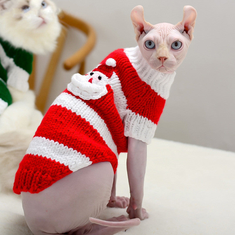 Soft Knit Sweater for Hairless Cats (Sphynx)