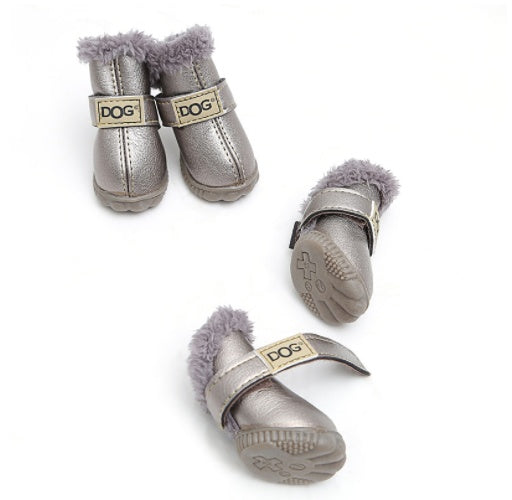 Waterproof & Non-Slip Dog Snow Boots