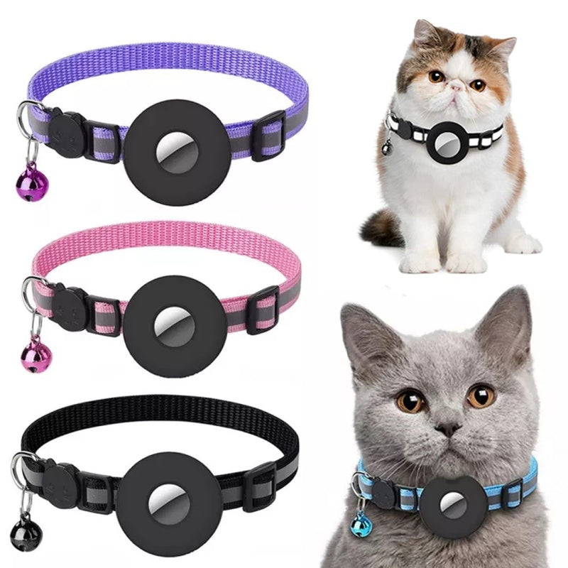 Waterproof AirTag Holder Collar for Dogs & Cats