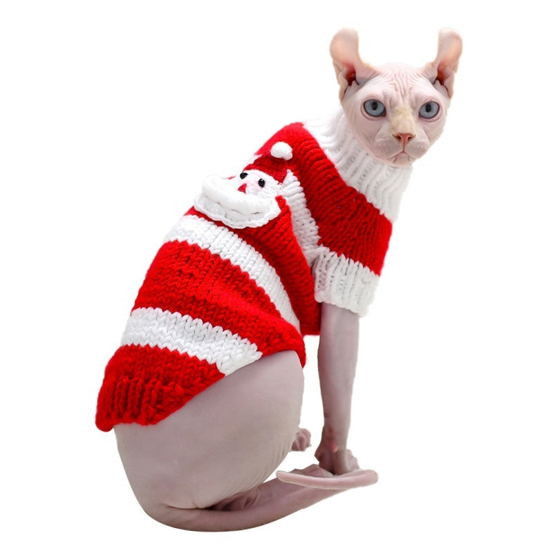 Soft Knit Sweater for Hairless Cats (Sphynx)