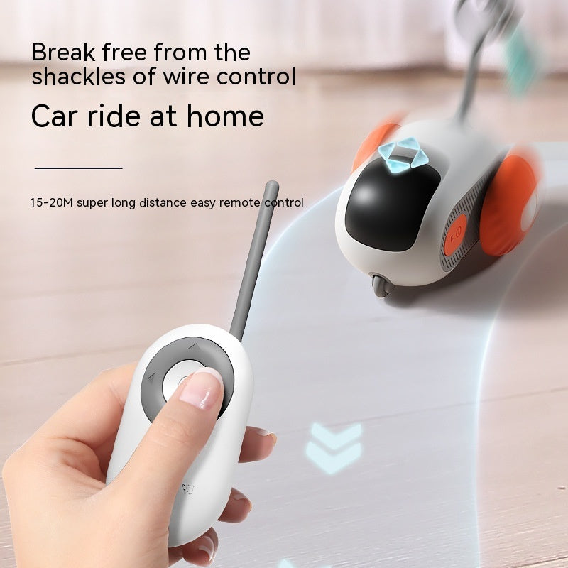 Smart Remote Control & Automatic Cat Toy Car