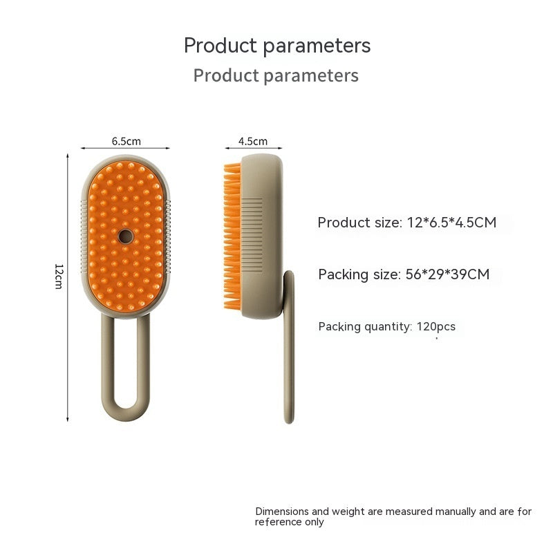 The Ultimate Grooming Tool: 3-in-1 Steam Brush