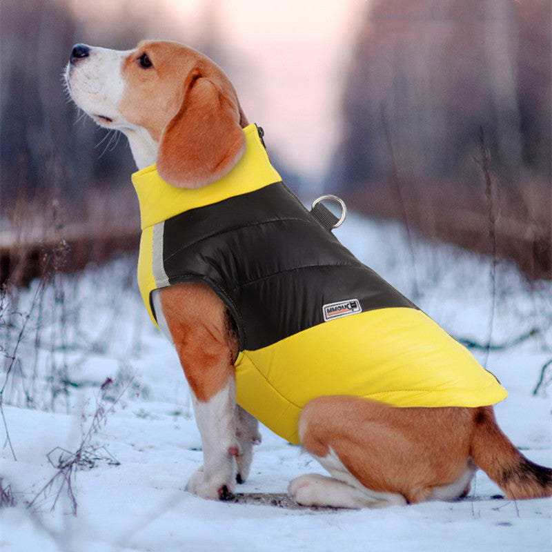 Waterproof & Warm Dog Coat with Harness Access