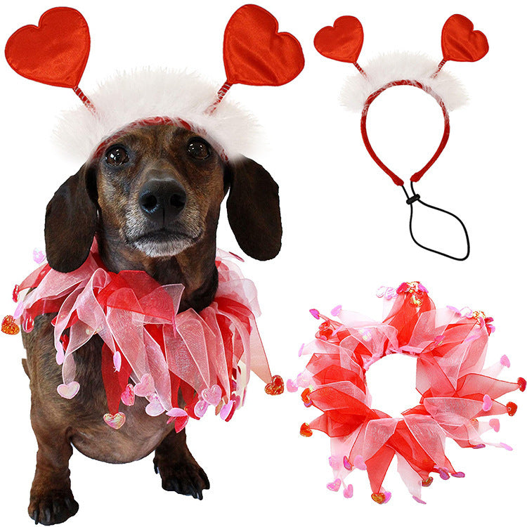 Cute Valentine's Day Outfit for Dogs & Cats